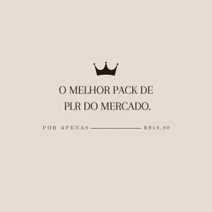 Imagem de capa para o Curso online O melhor pack de PLR para vendas