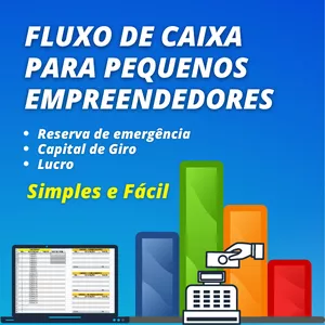 Imagem principal do produto FLUXO DE CAIXA PARA PEQUENOS EMPREENDEDORES