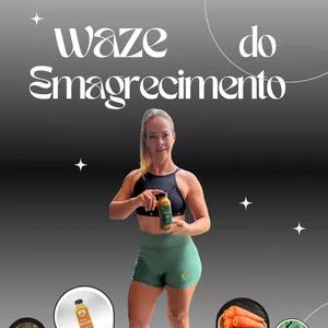 Imagem de capa para o Ebook Waze do emagrecimento