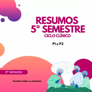 Imagem de capa para o Curso online 5º SEMESTRE - TODA MATÉRIA 
