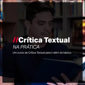 Imagem de capa para o Curso online Crítica Textual - Na Prática