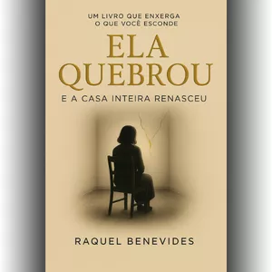 Imagem de capa para o Ebook Livro: ELA QUEBROU — E a Casa Inteira Renasceu
