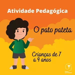 Imagem de capa para o Curso online O pato pateta - Separação de sílabas Letra P