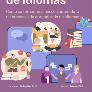 Imagem de capa para o Ebook Guia autodidata de idiomas