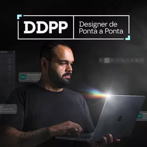 Imagem de capa para o Curso online Designer de Ponta a Ponta