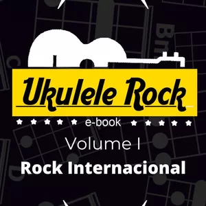 Imagem de capa para o Curso online E-book Ukulele Rock