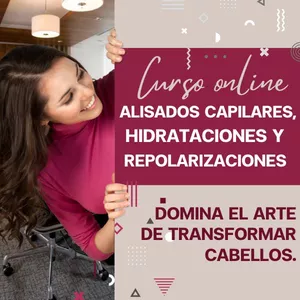 Imagen de portada para Curso online Curso de Alisados Capilares, Hidrataciones y Repolarizaciones.