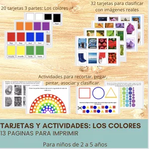 Imagen de portada para Ebook Kit imprimible: Los colores