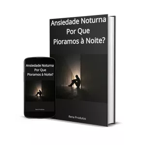 Imagem de capa para o Ebook Ansiedade Noturna