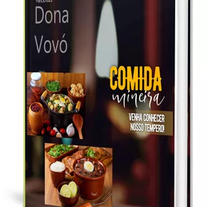 Imagem de Dona vovó 25 Receitas mineira e Saborosa criado por Dona Saúde e sabores na hotmart