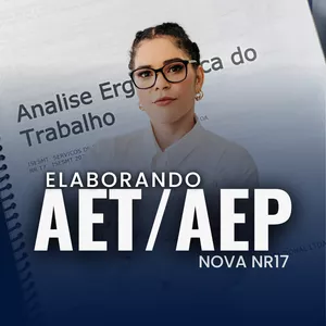 Imagem de capa para o Curso online #Nova NR 17 - Elaborando AEP e AET na prática