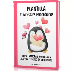 Imagen de portada para Curso online PLANTILLA DE 51 MENSAJES PSICOLÓGICOS PARA ENAMORAR Y CONECTAR 💘