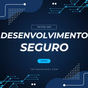 Imagem de capa para o Curso online Triton-300 - Desenvolvimento Seguro