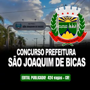 Imagem de capa para o Curso online Curso Preparatório - Concurso Prefeitura de São Joaquim de Bicas