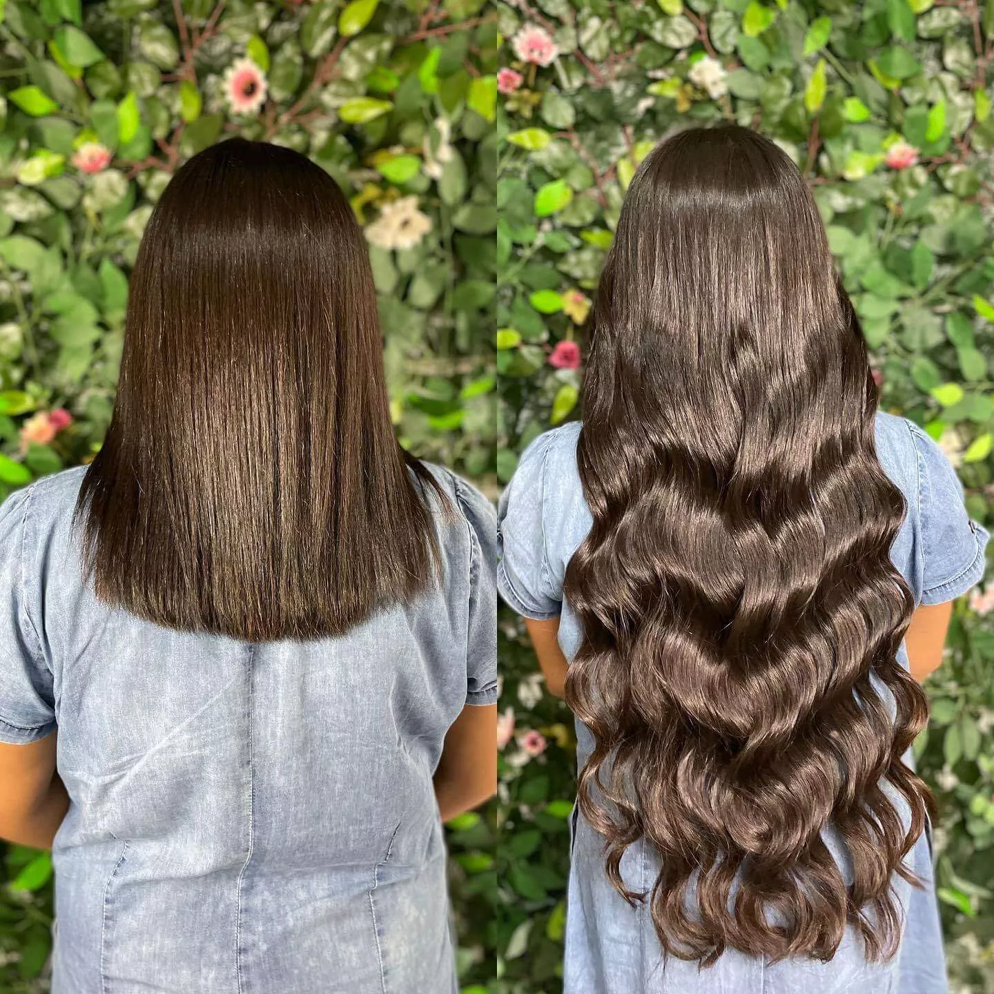 Antes e depois Técnica Ultra Fina