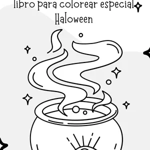 Imagen de portada para Ebook Colorea Haloween
