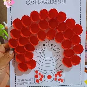 Imagem de capa para o Ebook Atividade dia do circo 🎪 