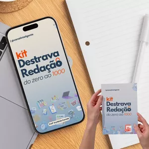 Imagem de capa para o Curso online Kit Destrava Redação - do zero ao 1000