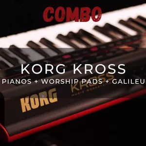 Imagem do curso KORG KROSS - PIANOS + WORSHIP PADS + GALILEU