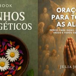 Imagem de capa para o Ebook Combo: Orações Para Todas as Almas - Preces Para Guias, Santos, Orixás, Anjos e todos os Seres de Luz &amp; Banhos Energéticos – Limpeza, Proteção e Alinhamento com as Forças das Ervas