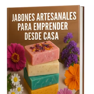 Imagen de portada para Ebook JABONES ARTESANALES PARA EMPRENDER DESDE CASA