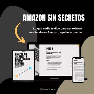 Imagen de portada para Ebook Vende en Amazon Sin Secretos: 5 Pasos para un Negocio Rentable