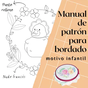 Imagen de portada para Ebook Patrón de bordado PDF