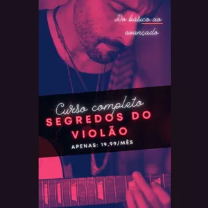Imagem de capa para o Curso online Segredos do Violão