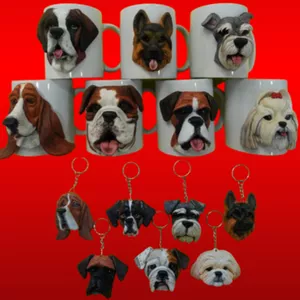 Imagen de portada para Curso online CURSO VIRTUAL TAZAS Y LLAVEROS DE PERROS-1 EN PORCELANA FRIA