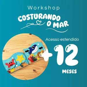 Imagem de capa para o Curso online Workshop Costurando o Mar - Acesso Estendido