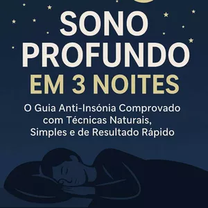 Imagem de capa para o Ebook Sono Profundo em 3 Noites