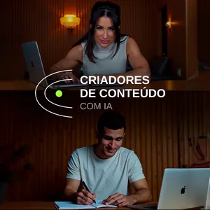 Imagem de capa para o Curso online Criadores de Conteúdo Com IA