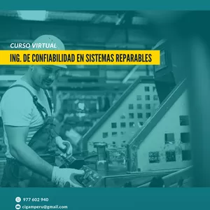 Imagen de portada para Curso online Ingeniería de Confiabilidad en sistemas reparables