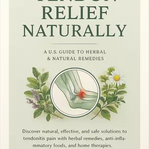 Cover image for Ebook Tendon Relief Naturally: A U.S. Guide to Herbal &amp; Natural Remedies
