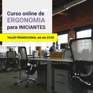 Imagem de capa para o Curso online Ergonomia 