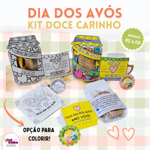 Imagem de capa para o Curso online KIT DOCE CARINHO - DIA DOS AVÓS - 💡PROF CRIATIVA