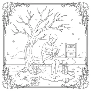 Imagem de capa para o Ebook Pintar e Reconstruir: Colorindo Novos Capítulos da Vida