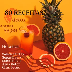 Imagem de capa para o Ebook RECEITAS DETOX