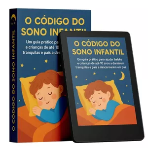 Imagem de capa para o Curso online E-book: O Código do sono infantil
