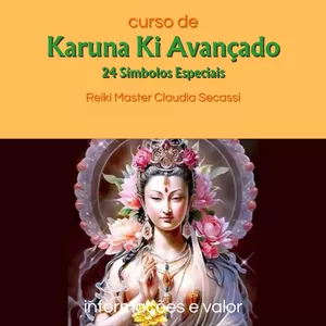 Imagem de capa para o Curso online Karuna Reiki Avançado - Claudia Secassi
