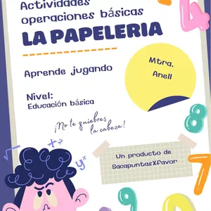 Imagen de portada para Ebook lA PAPELERIA (Actividades matemáticas operaciones básicas)