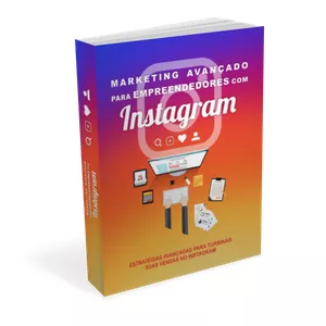Imagem de capa para o Ebook Marketing Avançado para Empreendedores no Instagram