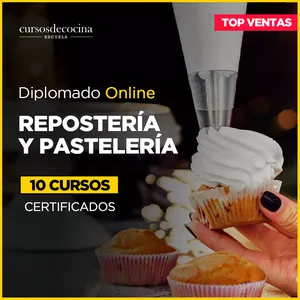 Imagen de portada para Curso online DIPLOMADO REPOSTERÍA Y PASTELERÍA ONLINE 
