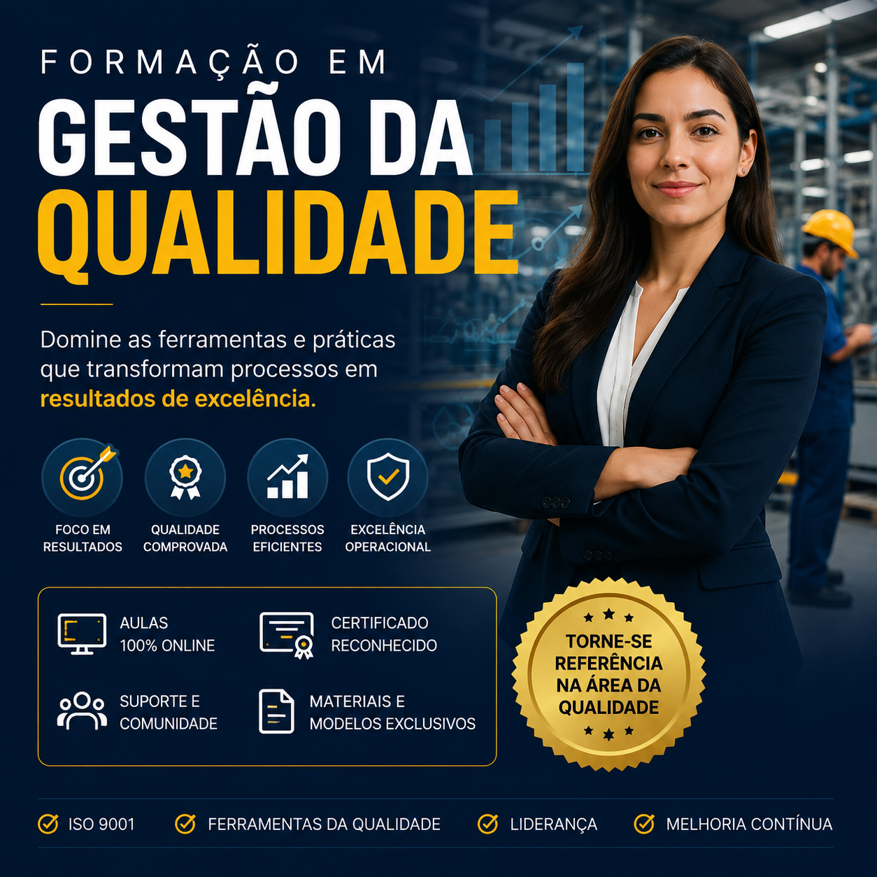 FORMAÇÃO  EM GESTÃO DA QUALIDADE>