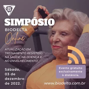 Imagem de capa para o Curso online II Simpósio Biodelta de Atualização em Treinamento Resistido