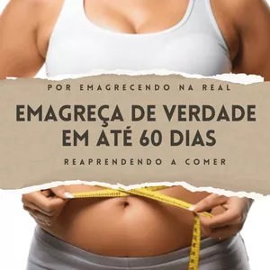 Imagem de capa para o Ebook Combo: Emagreça de verdade em até 60 dias + 3 Bônus