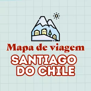 Imagem de capa para o Curso online Santiago do Chile: mapa de viagem 