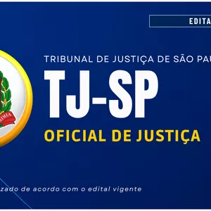 Imagem de capa para o Curso online Aprovei TJ/SP - Oficial de Justiça 