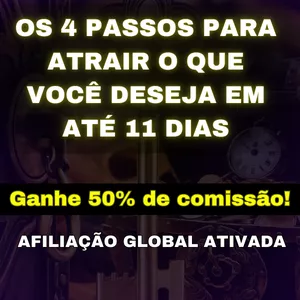 Imagem do curso Os 4 Passos para Atrair o que Você Deseja em até 11 Dias