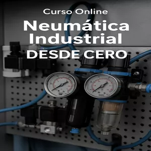 Imagen de portada para Curso online Neumática industrial desde cero